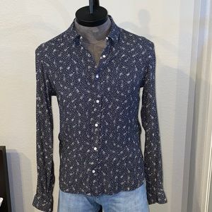 The Kooples Mens long sleeve button up shirt size medium
